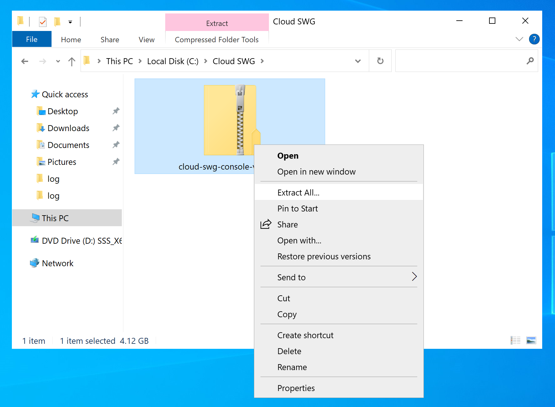 Extract Virtual Appliance