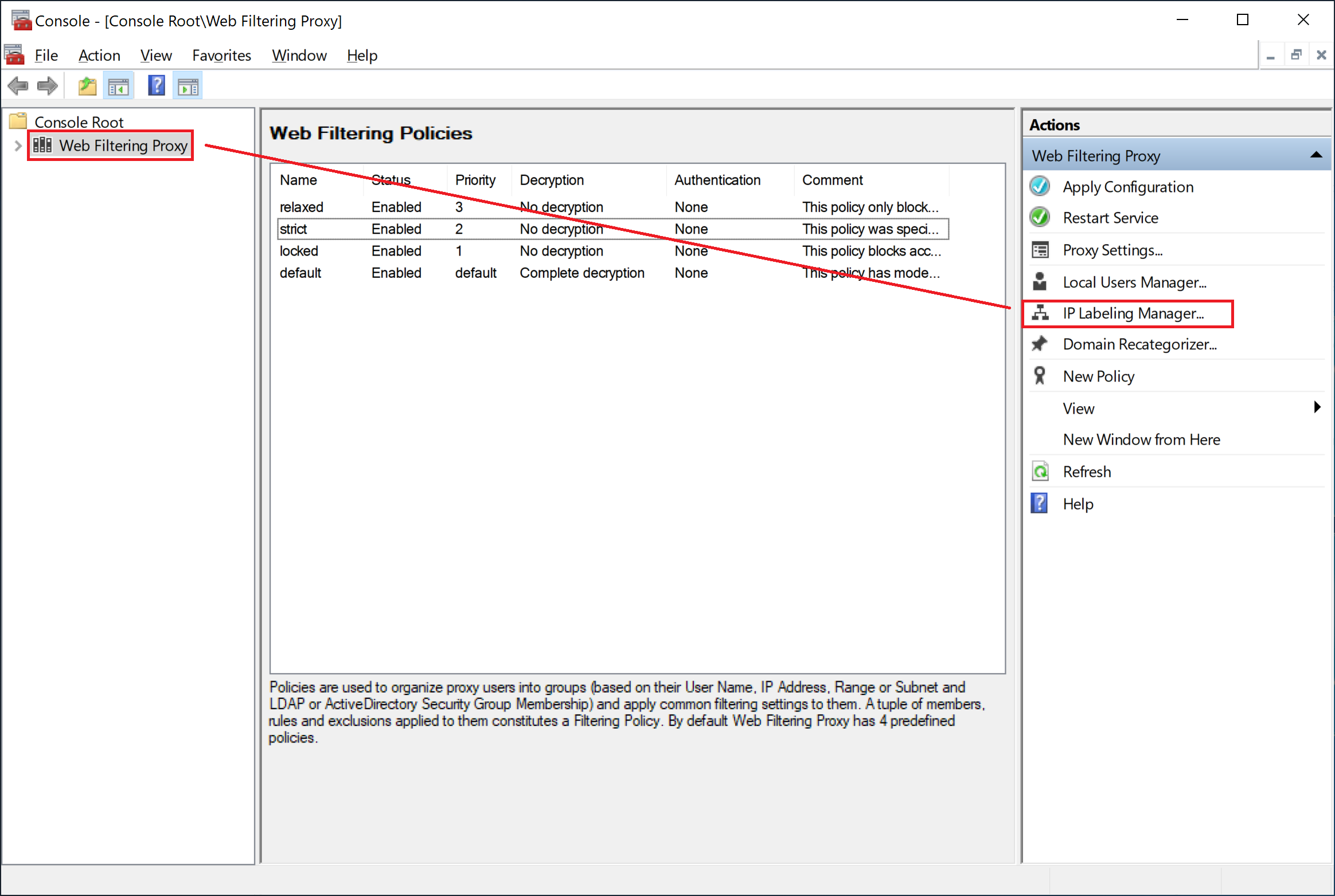 IP Labeling Manager