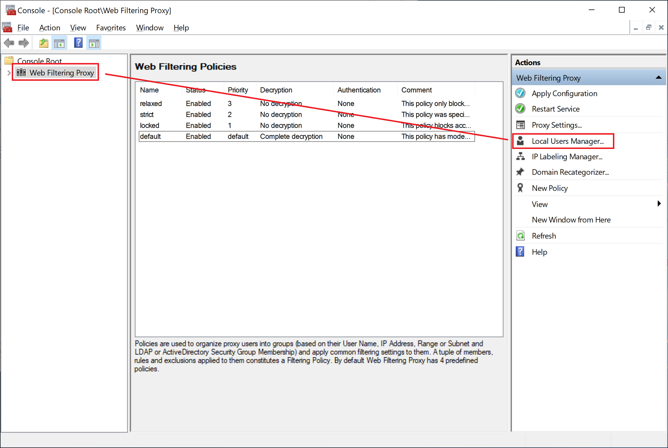 Local Users Manager