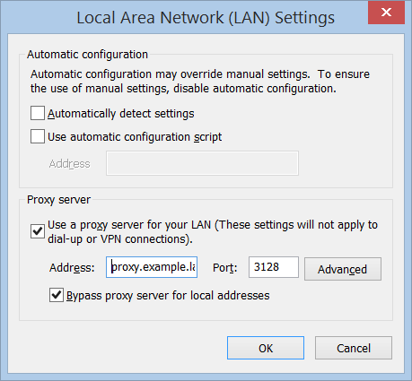 Proxy without Authentication