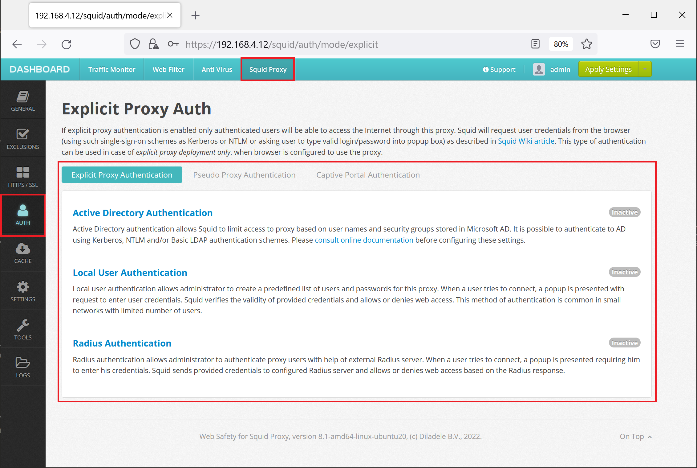 Authentication Node