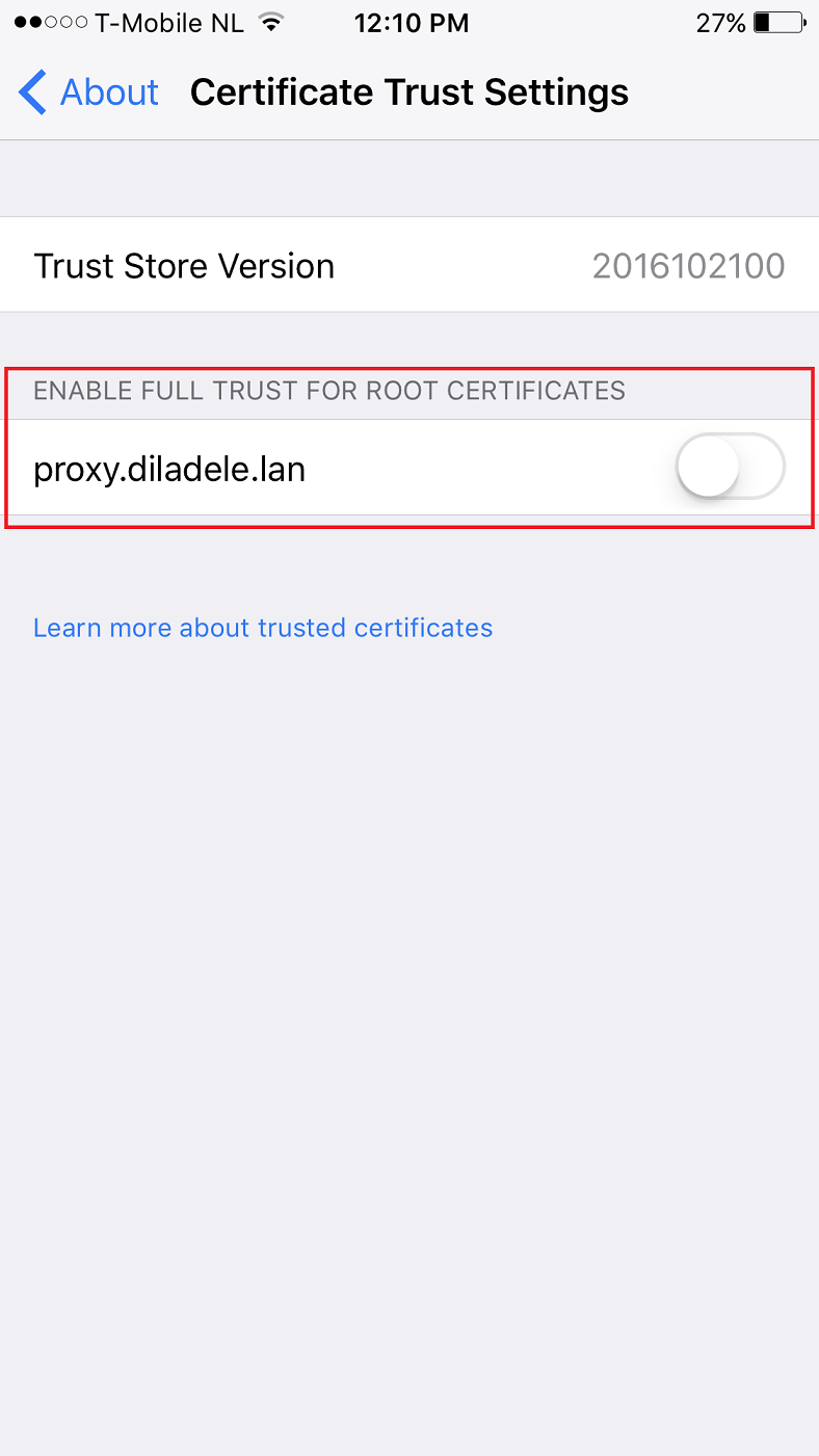 Manually Installing Decryption Certificate