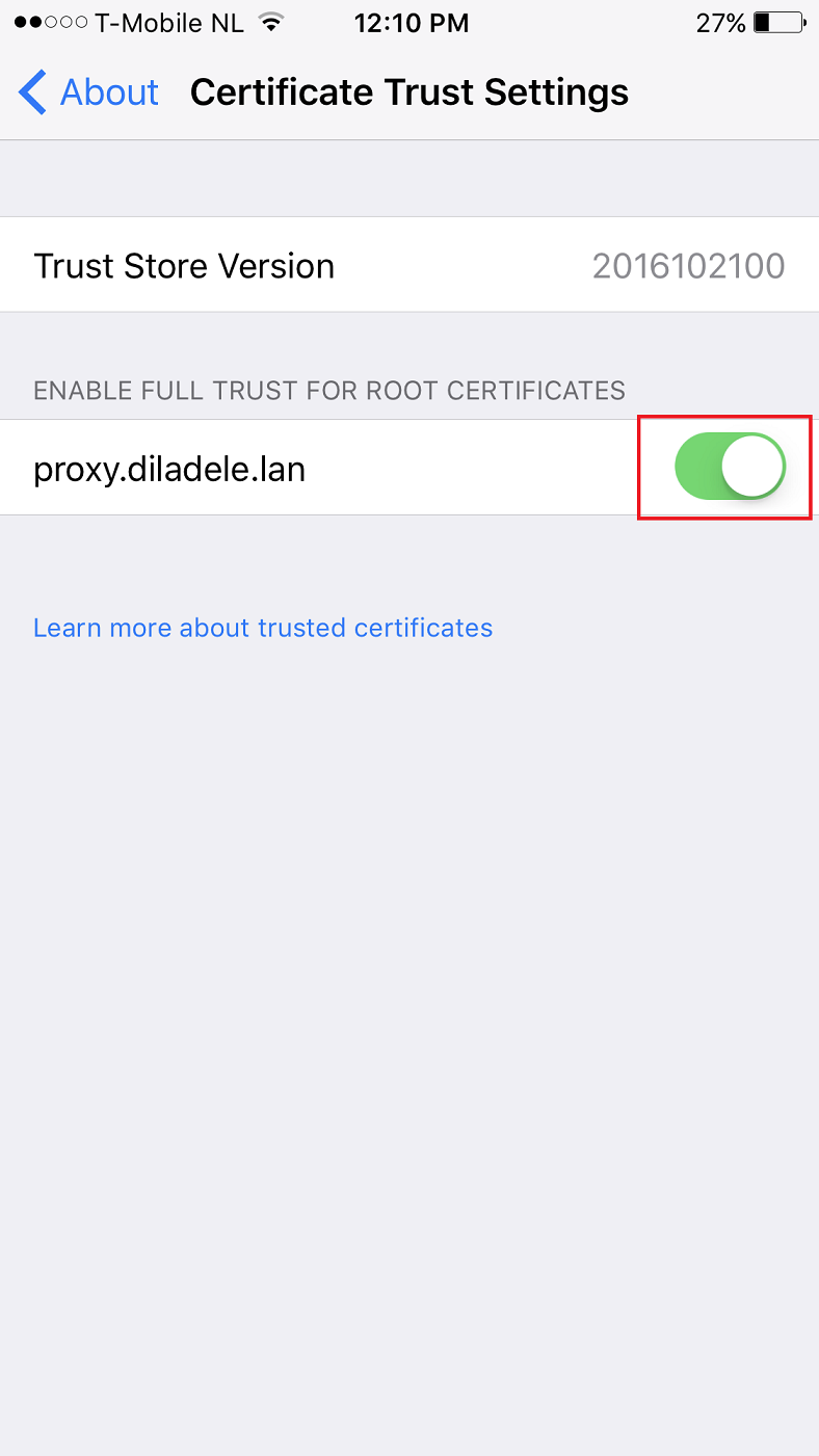 Manually Installing Decryption Certificate