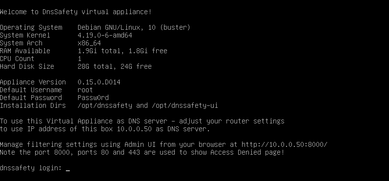 DNS Safety Login