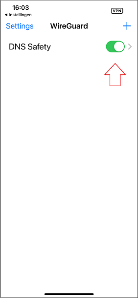 Enable VPN