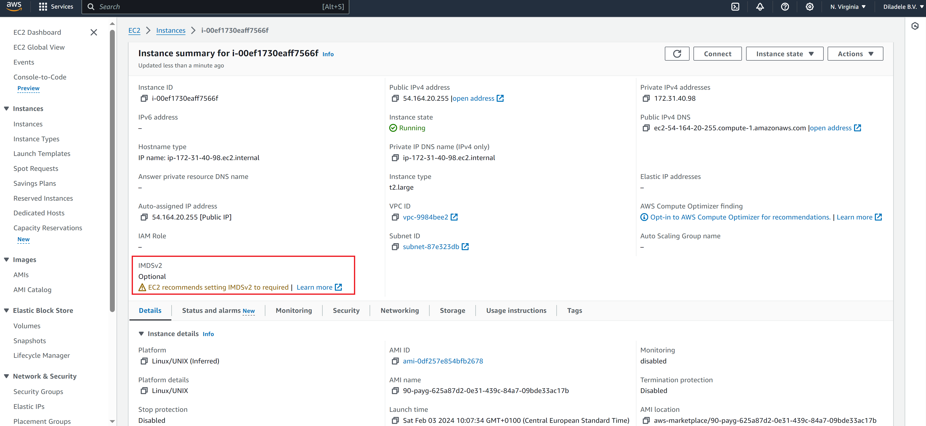 Modify Instance Metadata