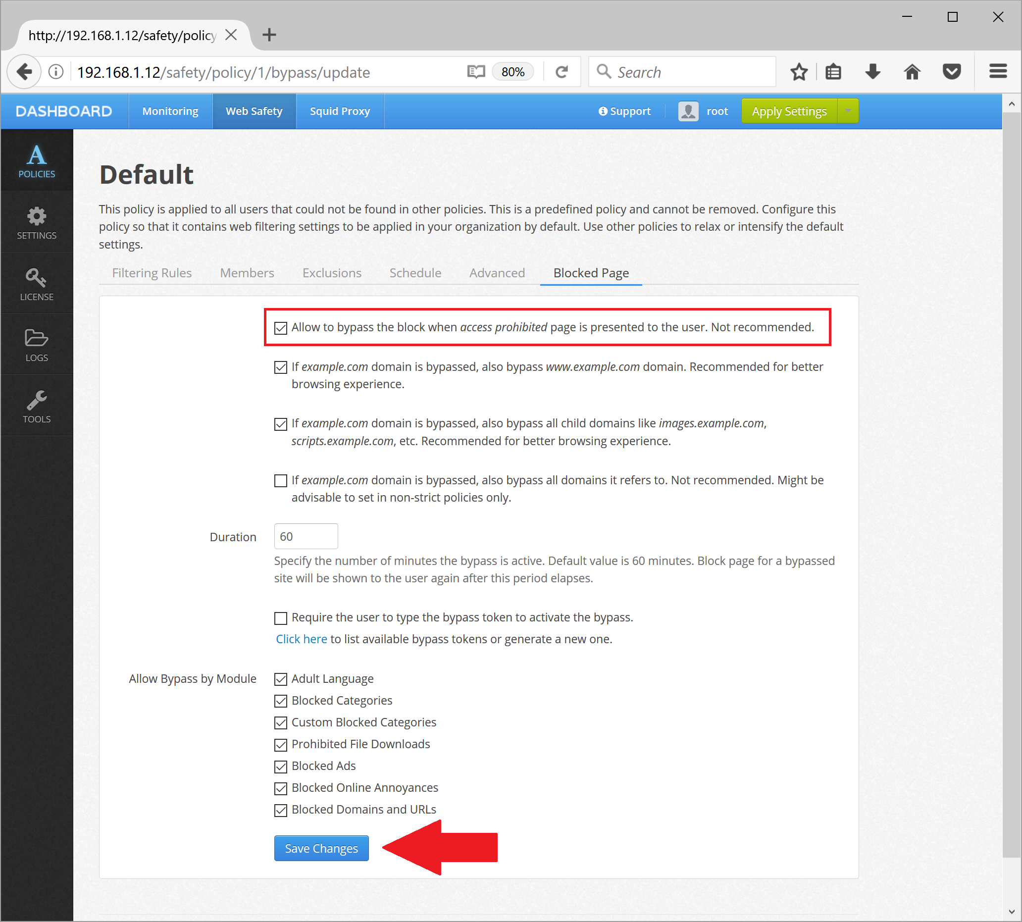 Bypassing Blocks - Web Safety